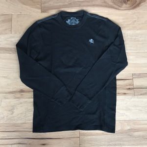 MENS Express Black Henley